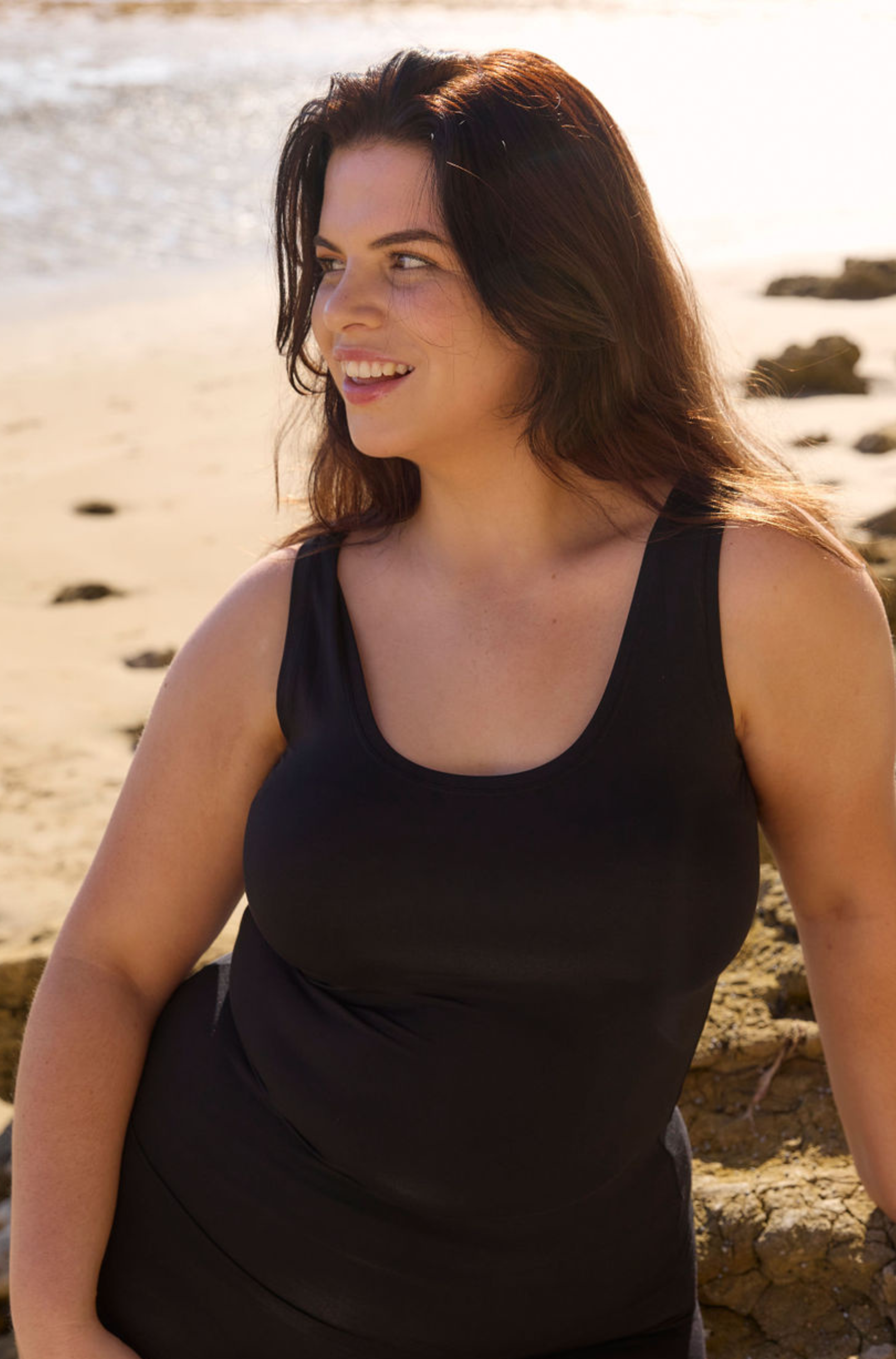 Scoop Tank - Black