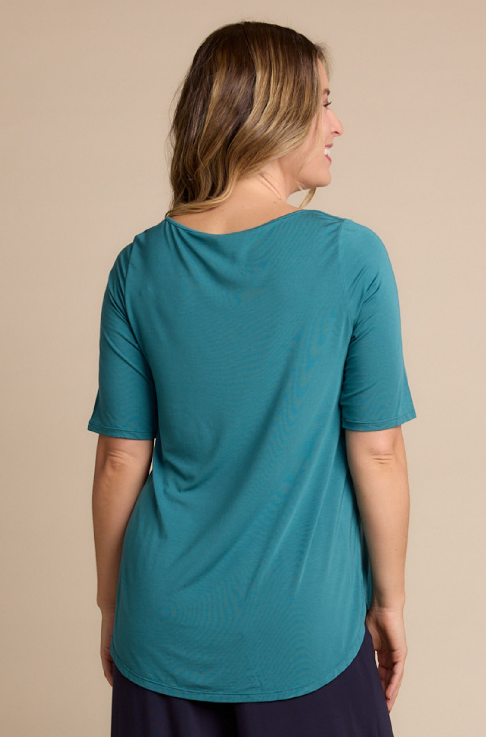 Elbow Swing Tee - Peacock