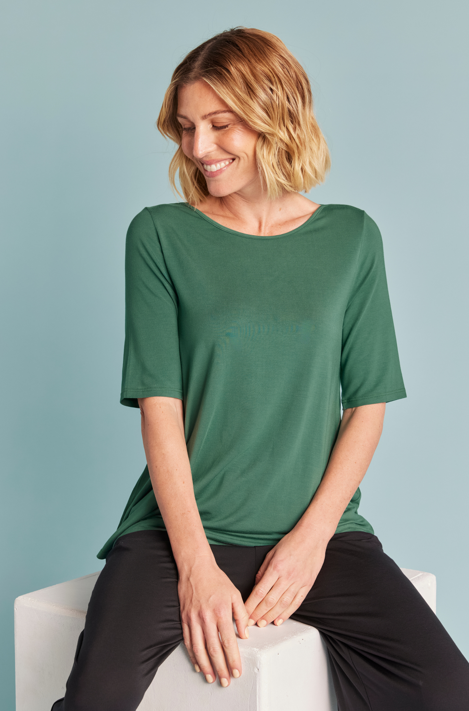 Elbow Swing Tee - Pine