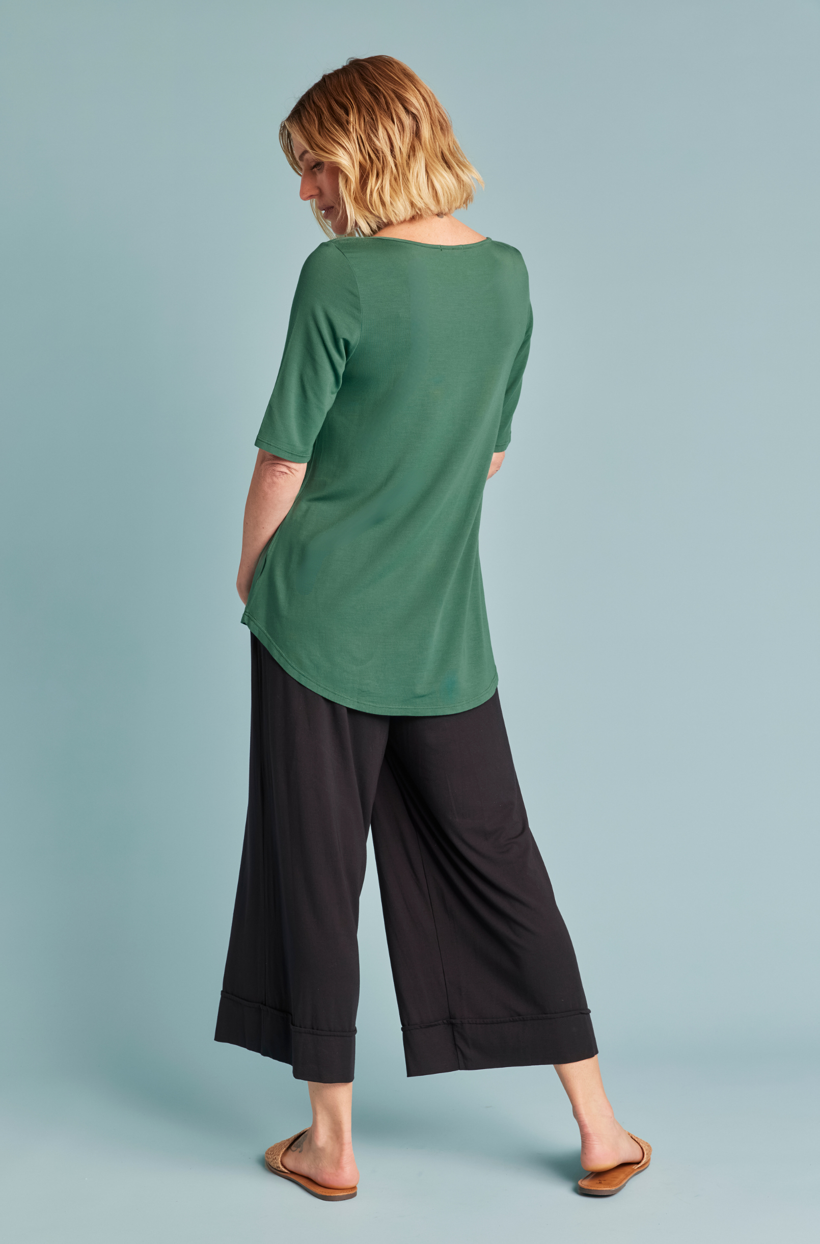 Elbow Swing Tee - Pine