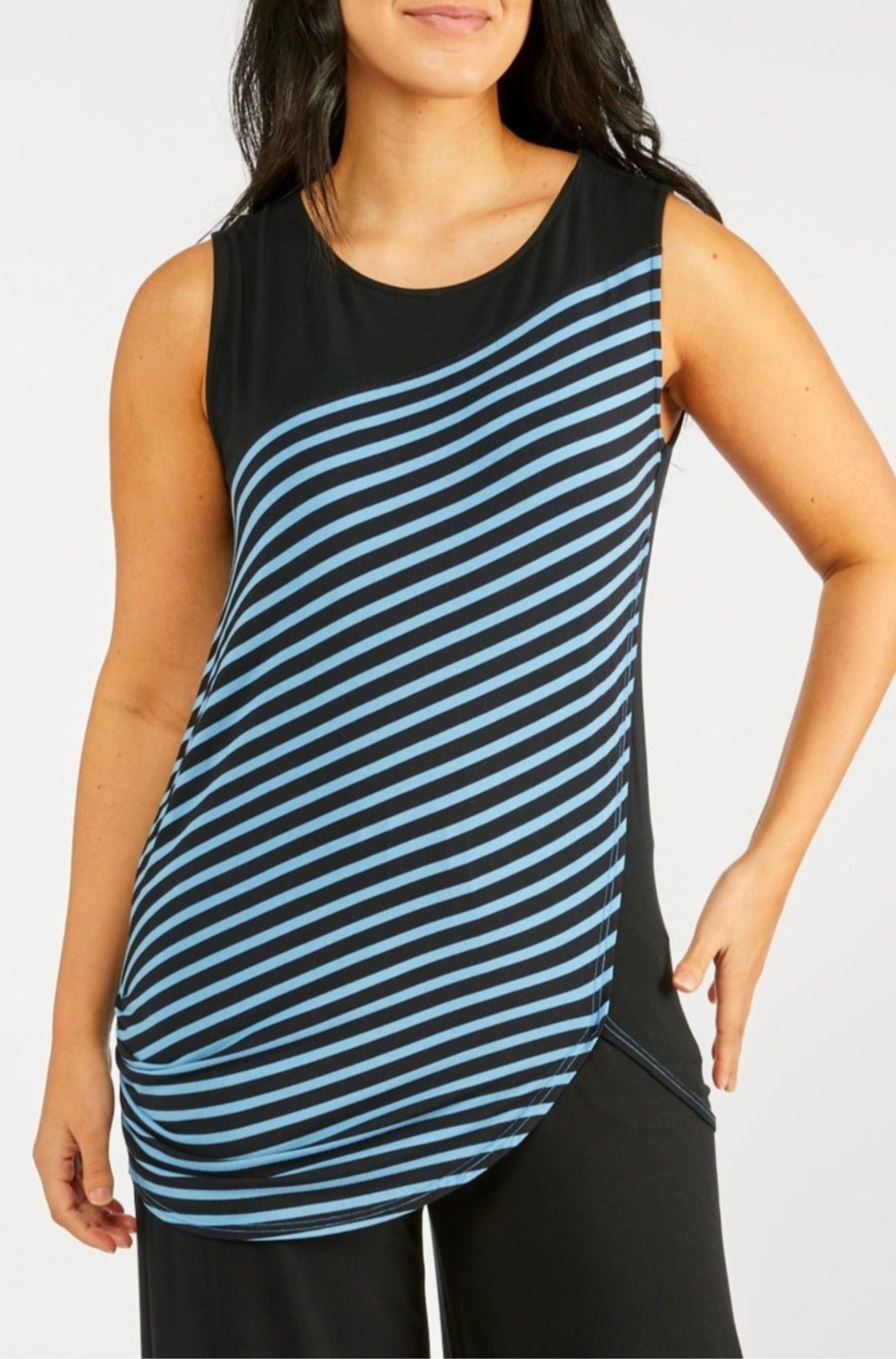 A-Line Tank - Regatta Stripe