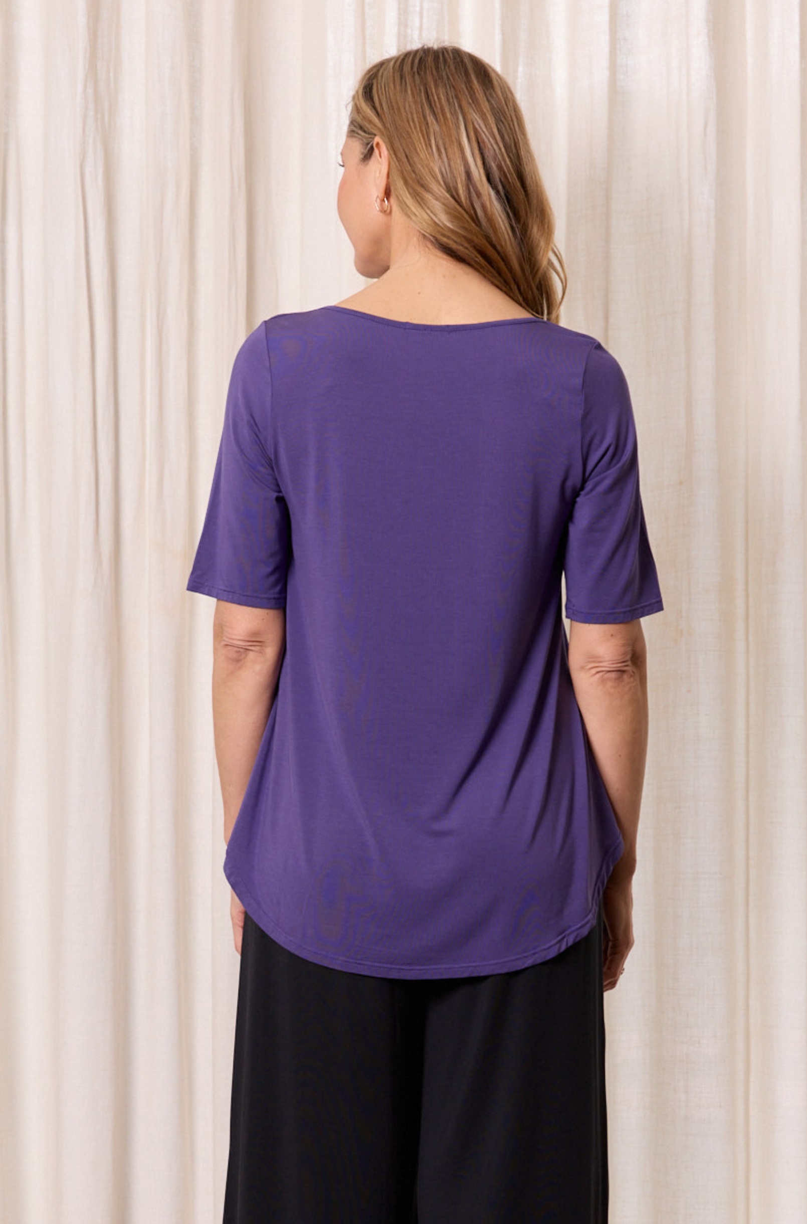 Elbow Swing Tee - Royal Purple