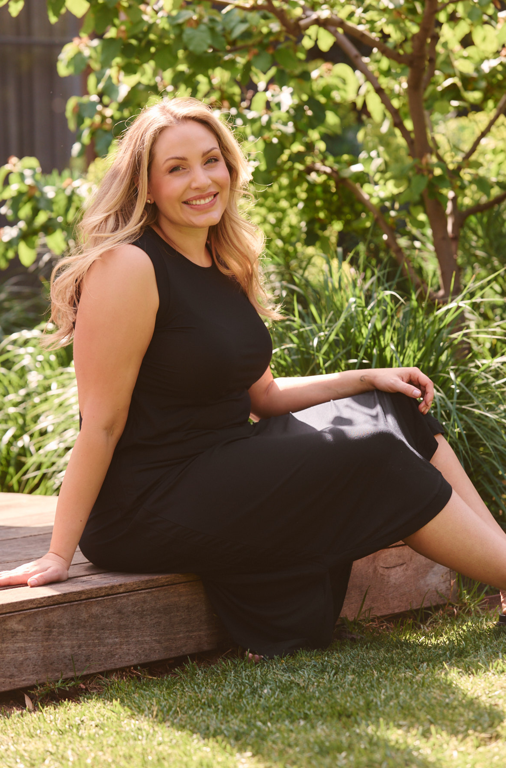 Willow Maxi Dress - Black