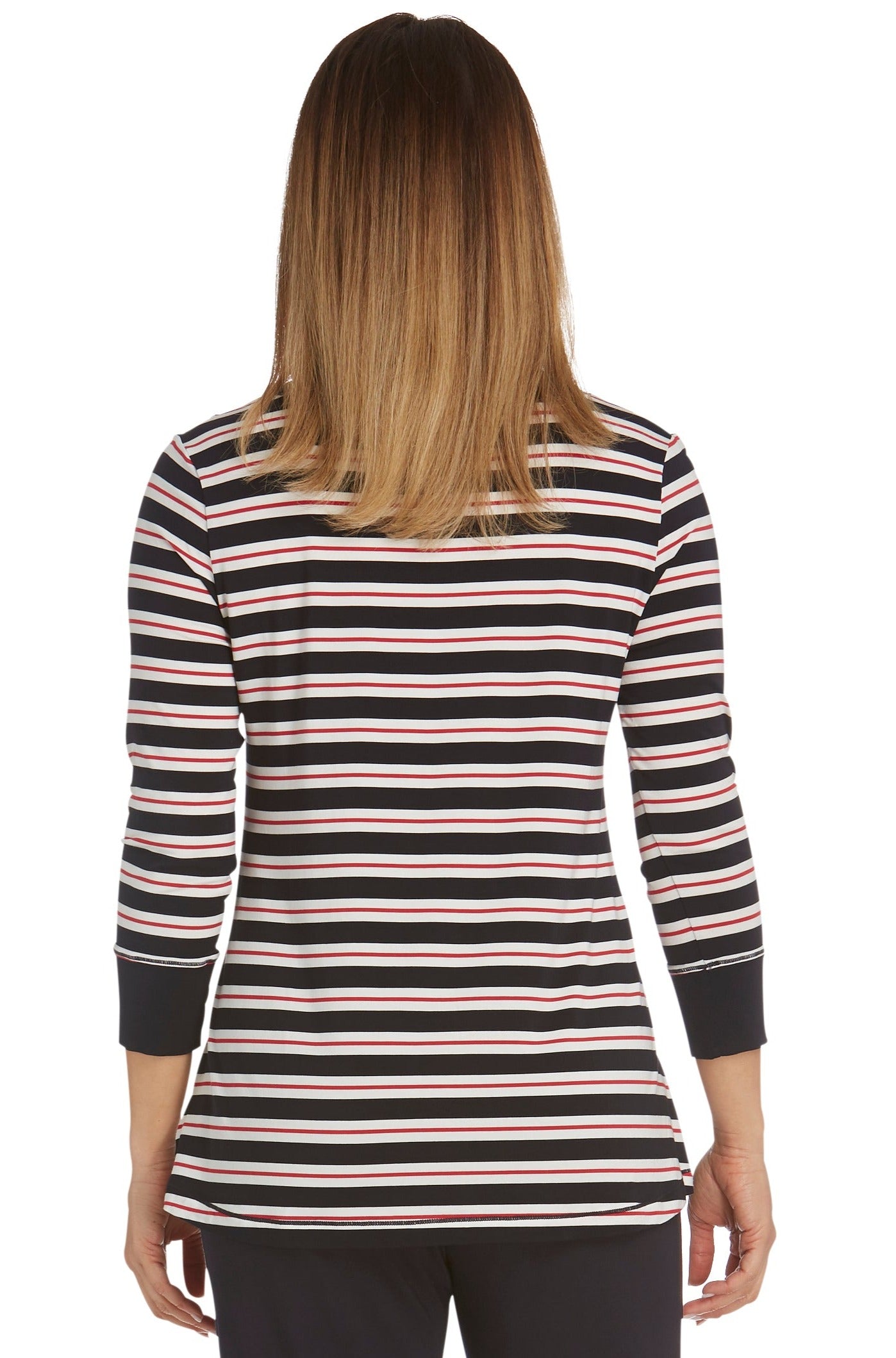 Swing 3/4 Sleeve Henley Sailor