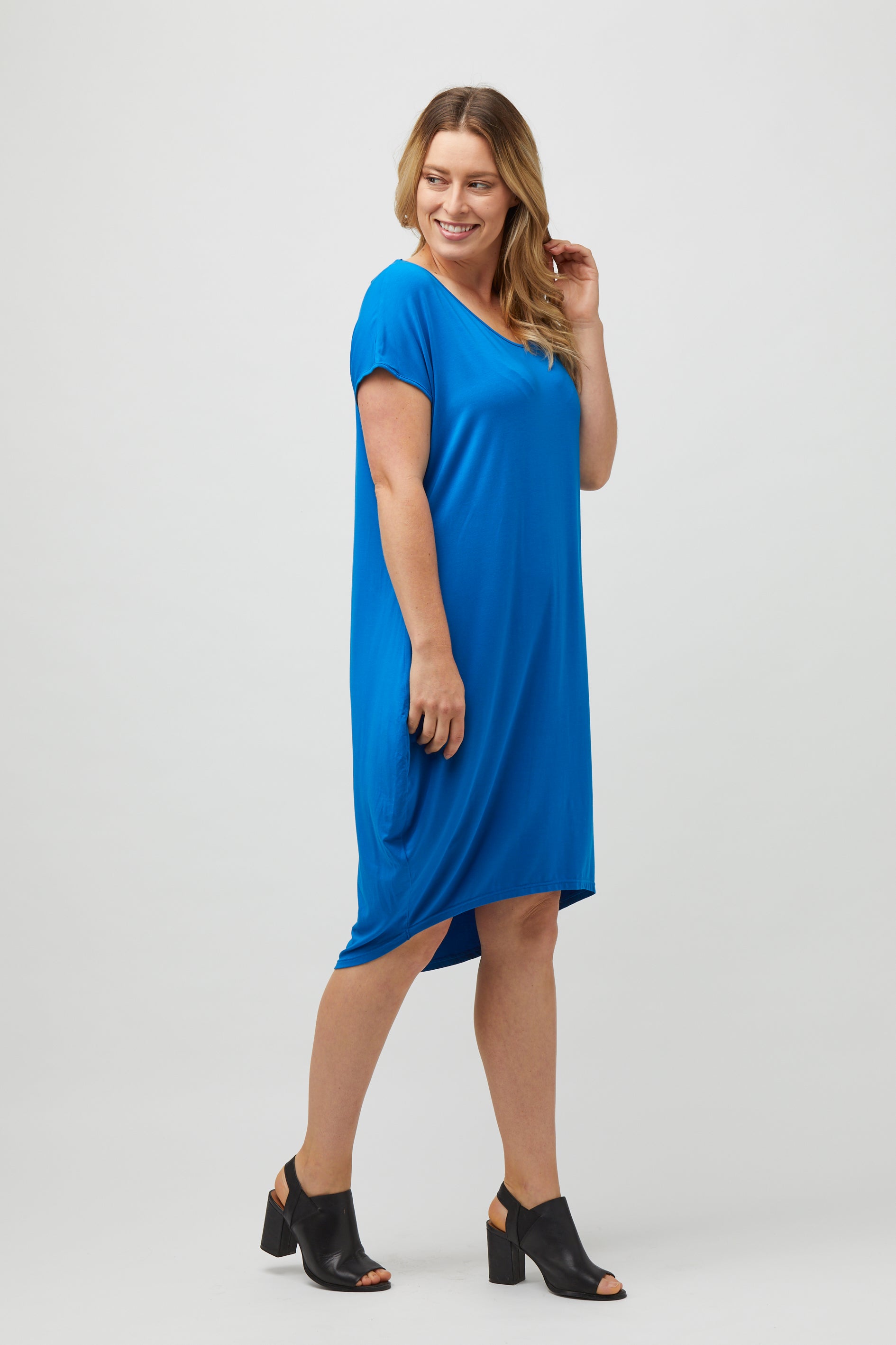 Tulip Dress Cobalt
