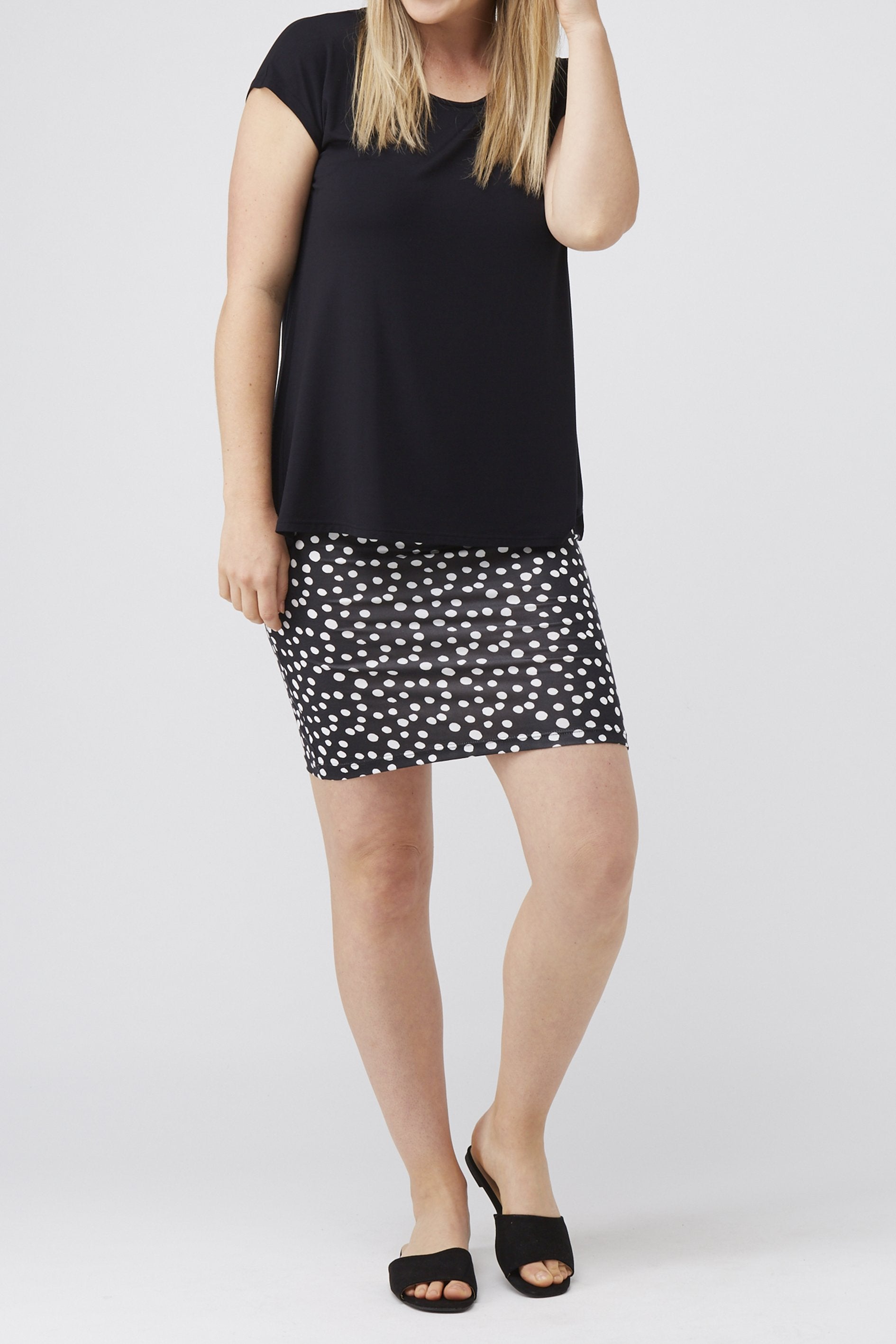 Short Tube Skirt Dotty