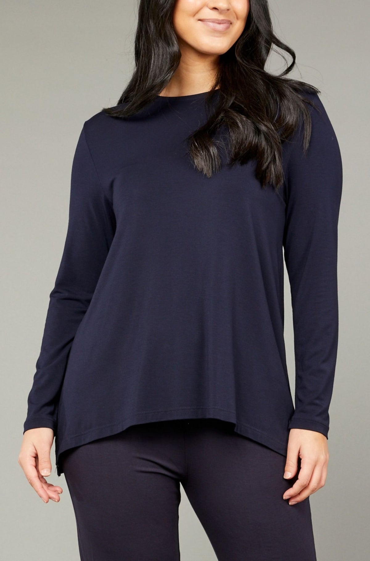 Swing Long Sleeve Sample | French Navy