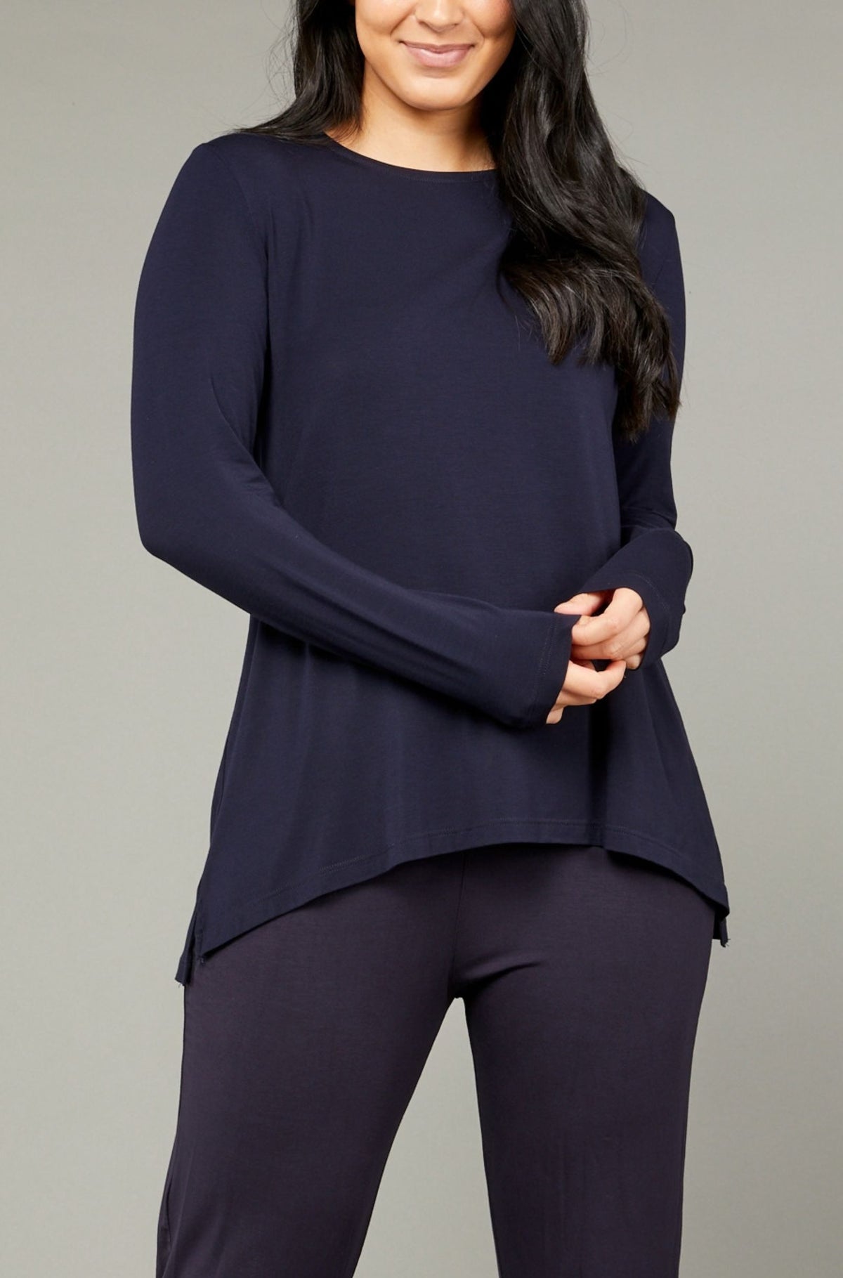 Swing Long Sleeve Sample | French Navy