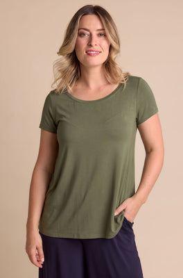 Swing Tee Sample - Olive