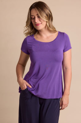 Swing Tee Sample - Royal Purple