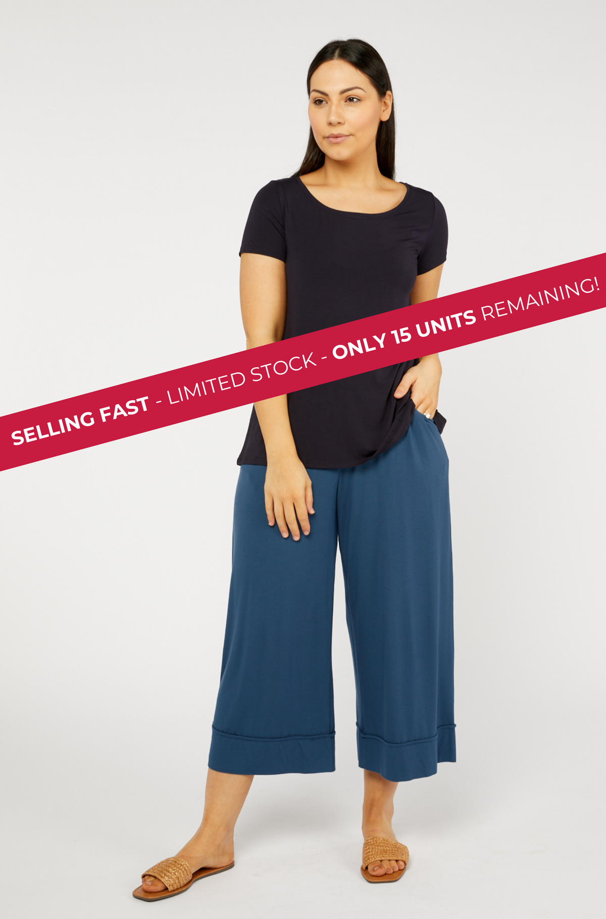 Culotte Resort Pant - Deep Sea