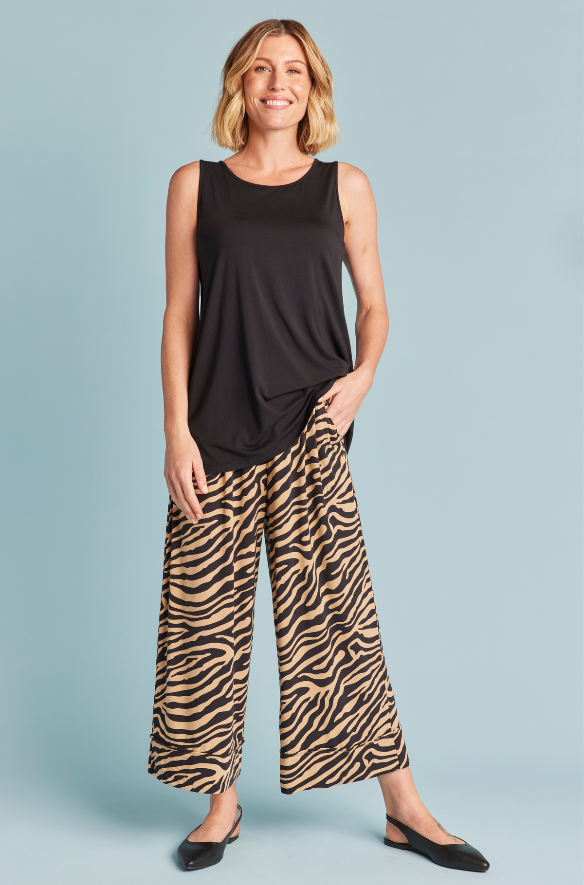 Culotte Resort Pant - Sahara