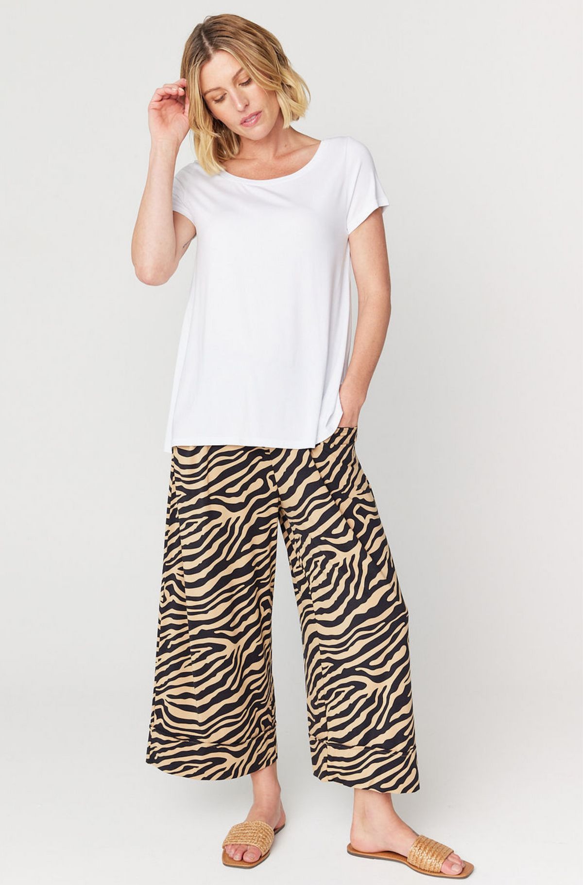 Culotte Resort Pant - Sahara