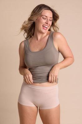 Scoop Tank - Chestnut