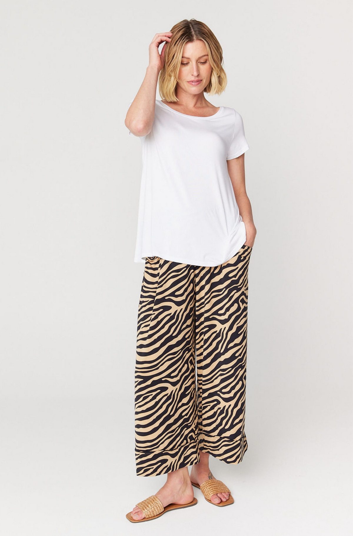 Culotte Resort Pant - Sahara