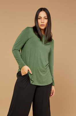 Cara Long Sleeve - Sage Marle