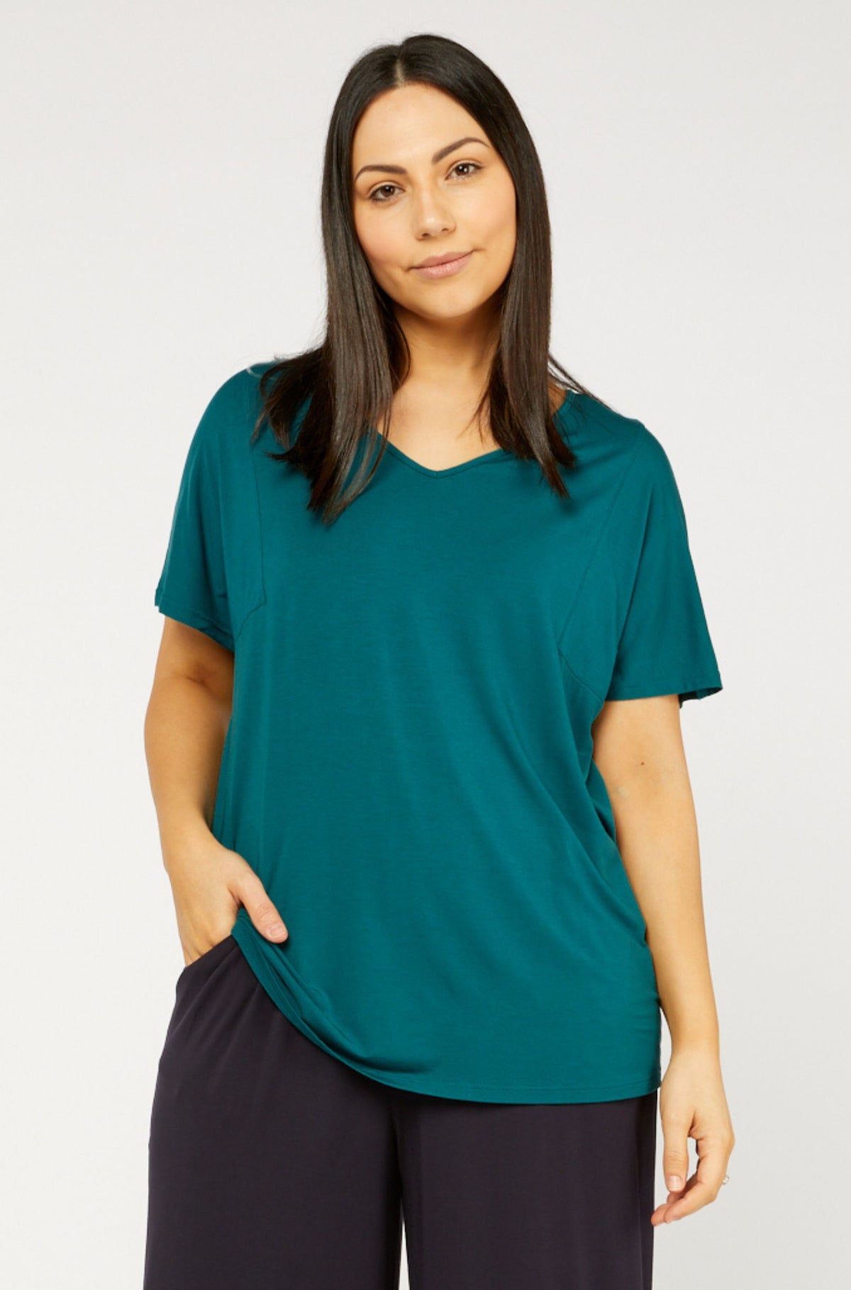 Ivy Swing Tee Sample | Spruce