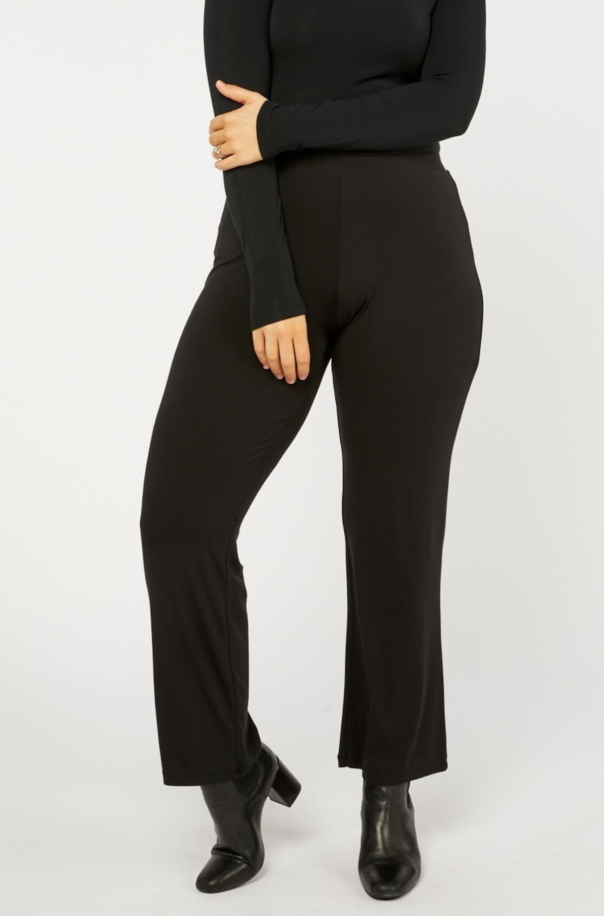 Full Straight Pant Sample - Black