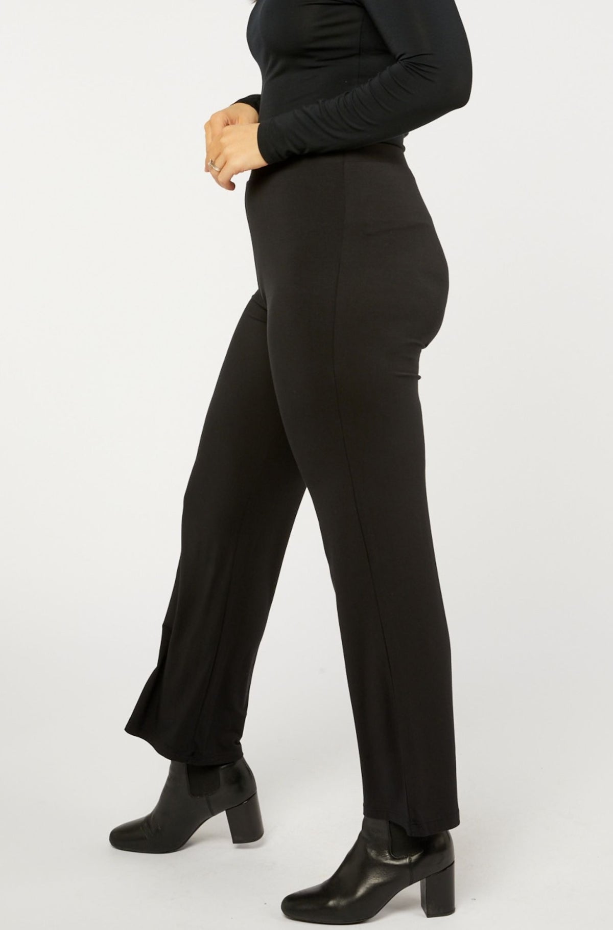 Full Straight Pant Sample - Black