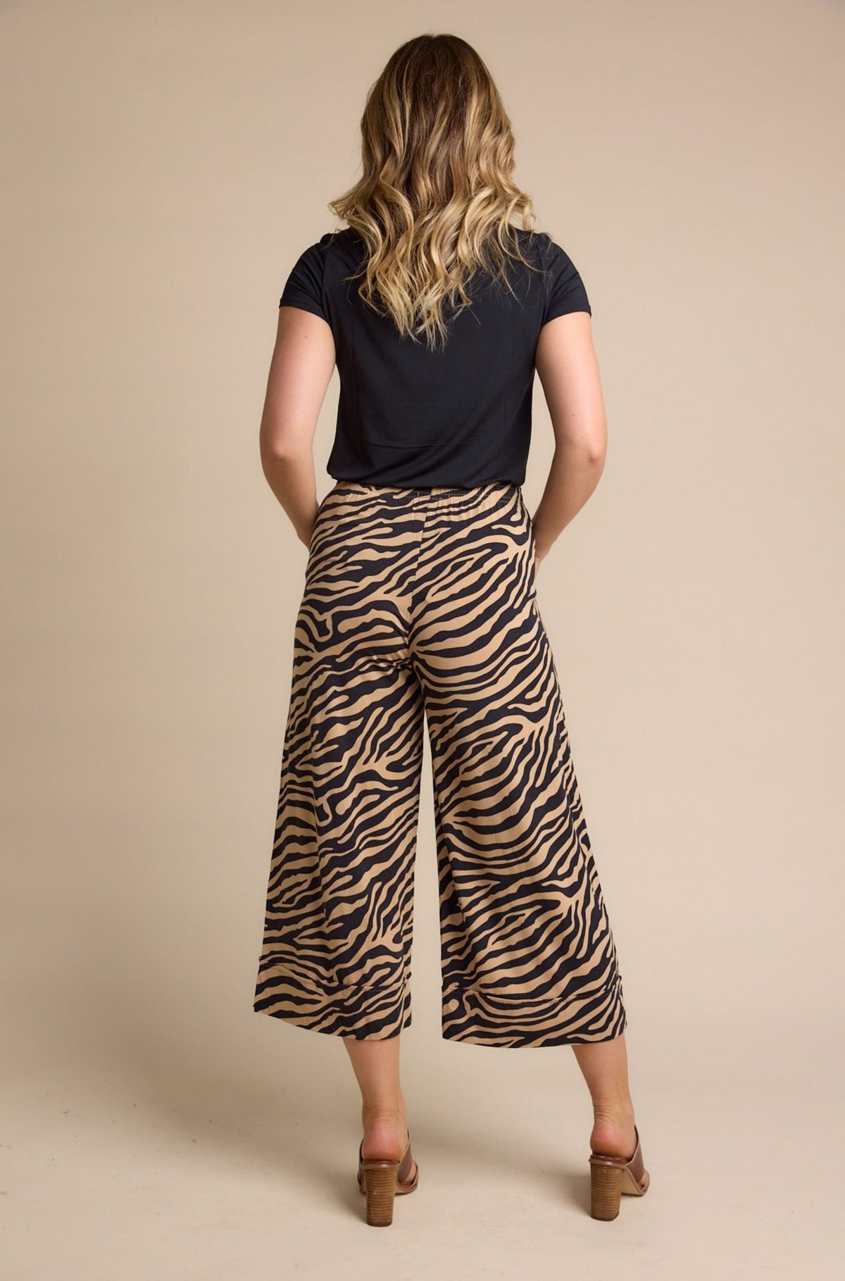 Culotte Resort Pant Sample - Sahara