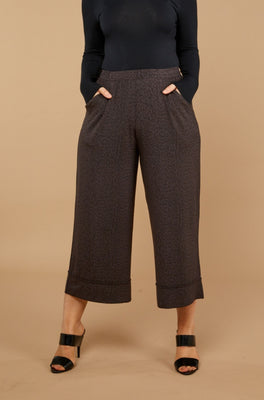 Culotte Resort Pant Sample - Wild Licorice