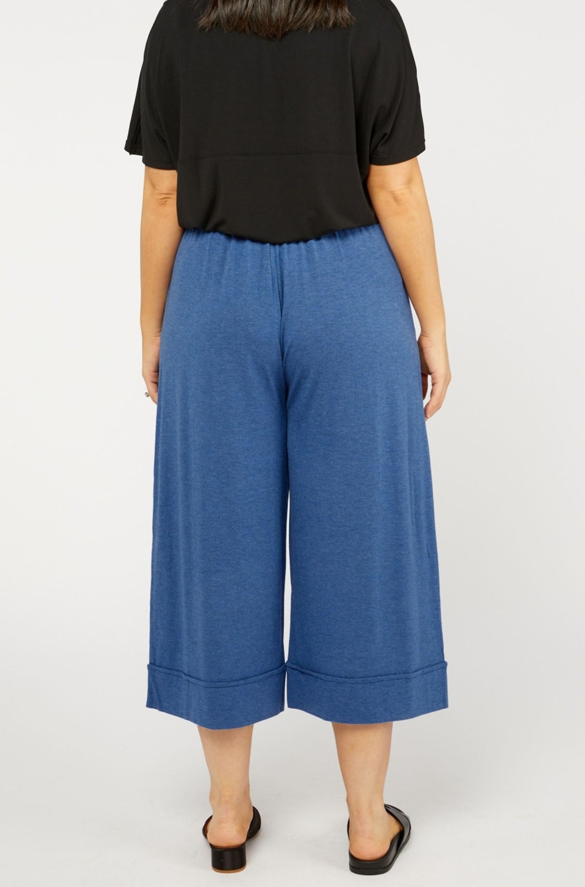 Culotte Resort Pant Sample - Denim