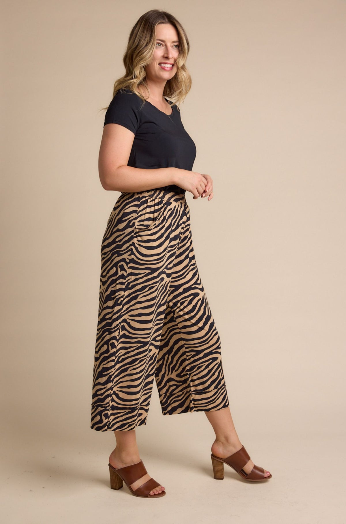 Culotte Resort Pant - Sahara
