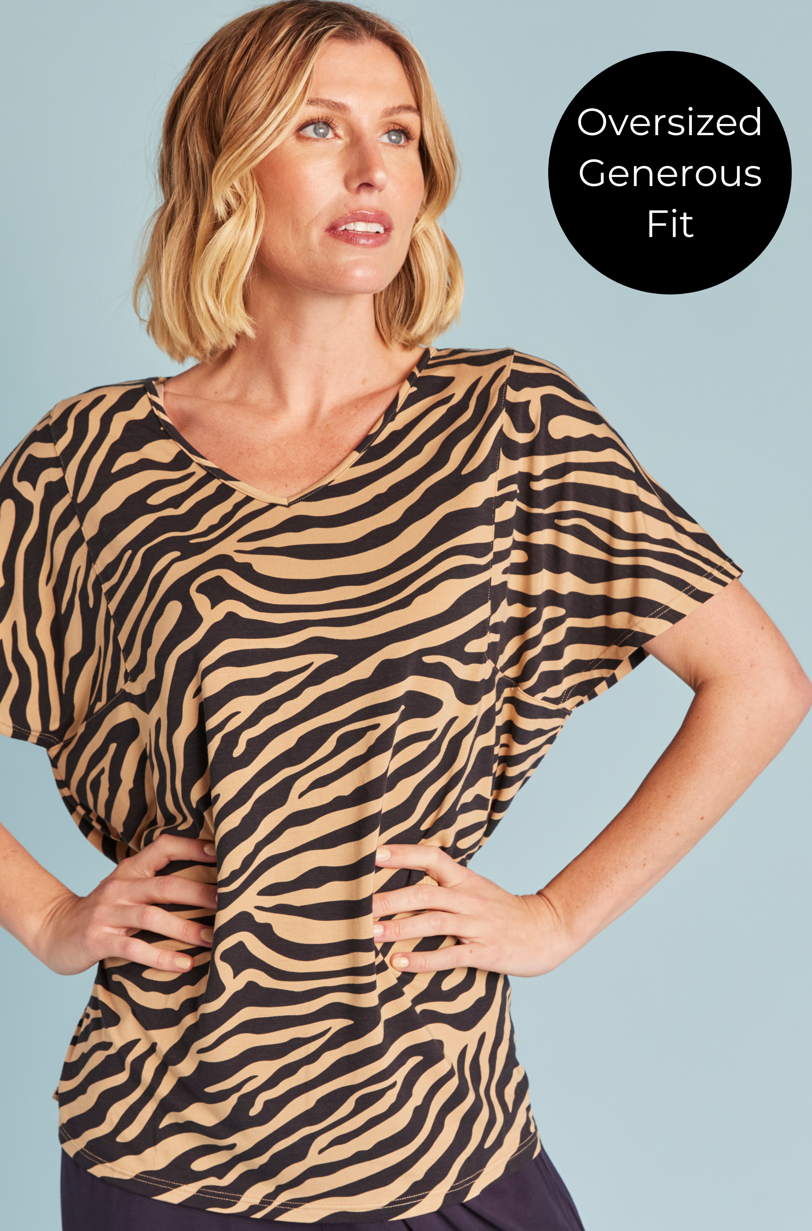 Ivy Swing Tee - Sahara