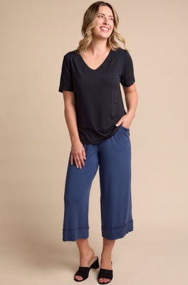 Culotte Resort Pant Sample - Marine