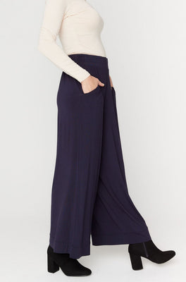 Bella Palazzo Pant Sample - French Navy