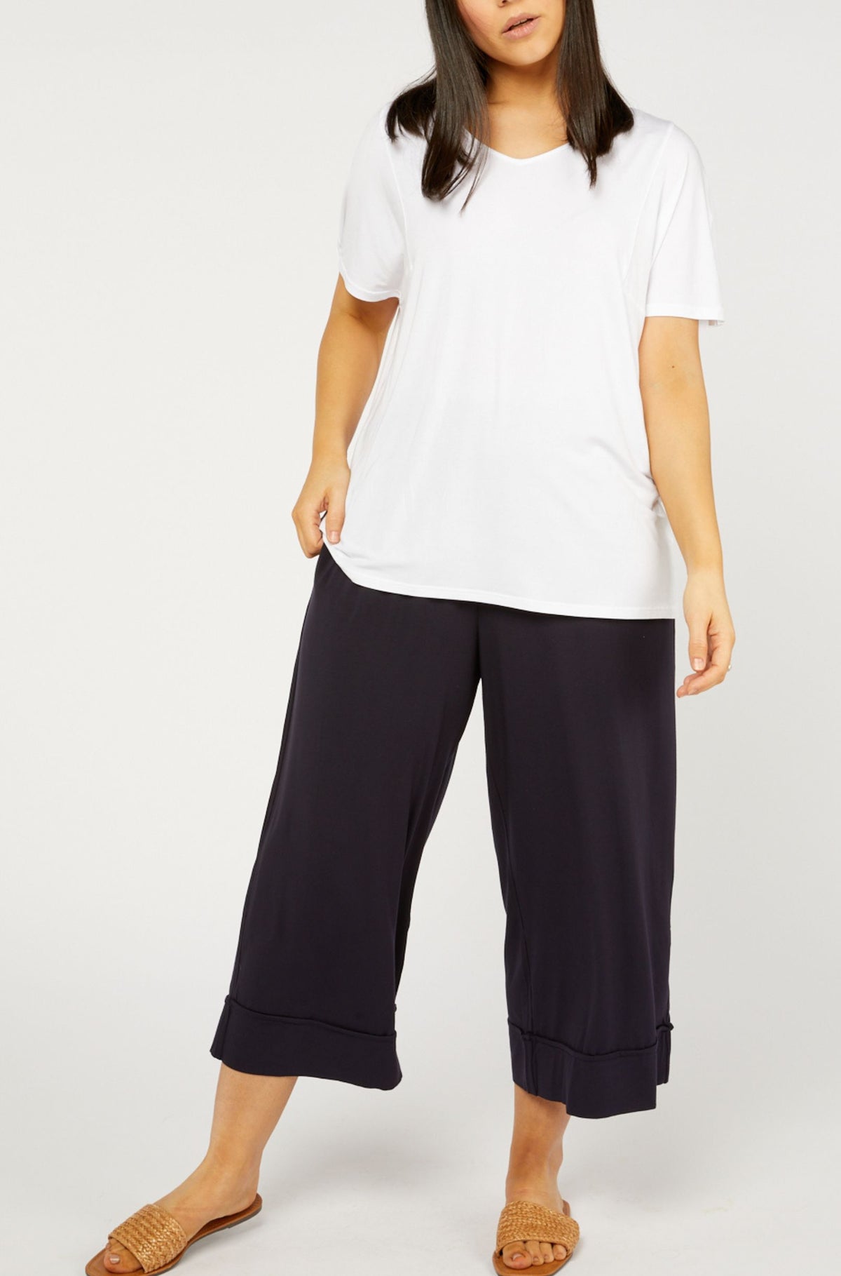 Ivy Swing Tee Sample - White