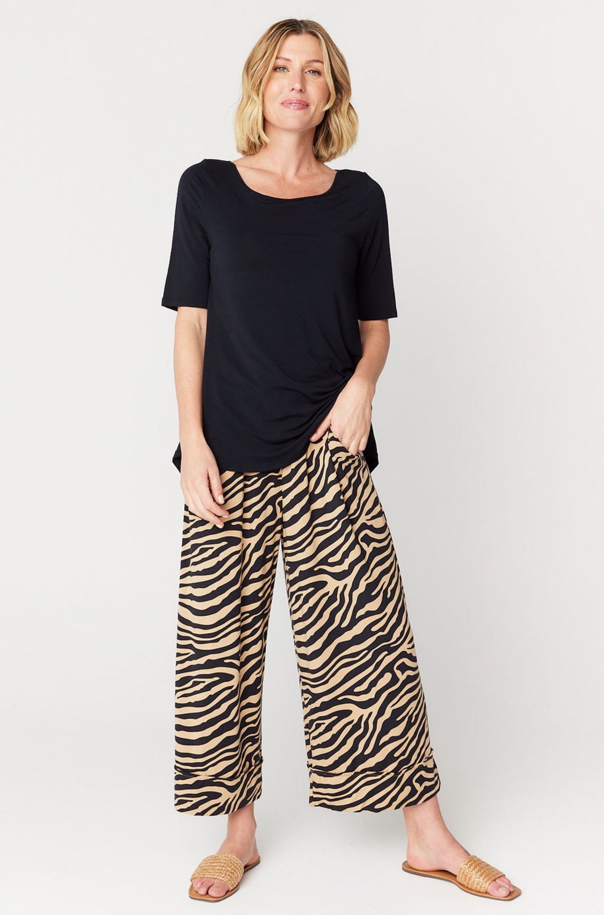 Culotte Resort Pant - Sahara
