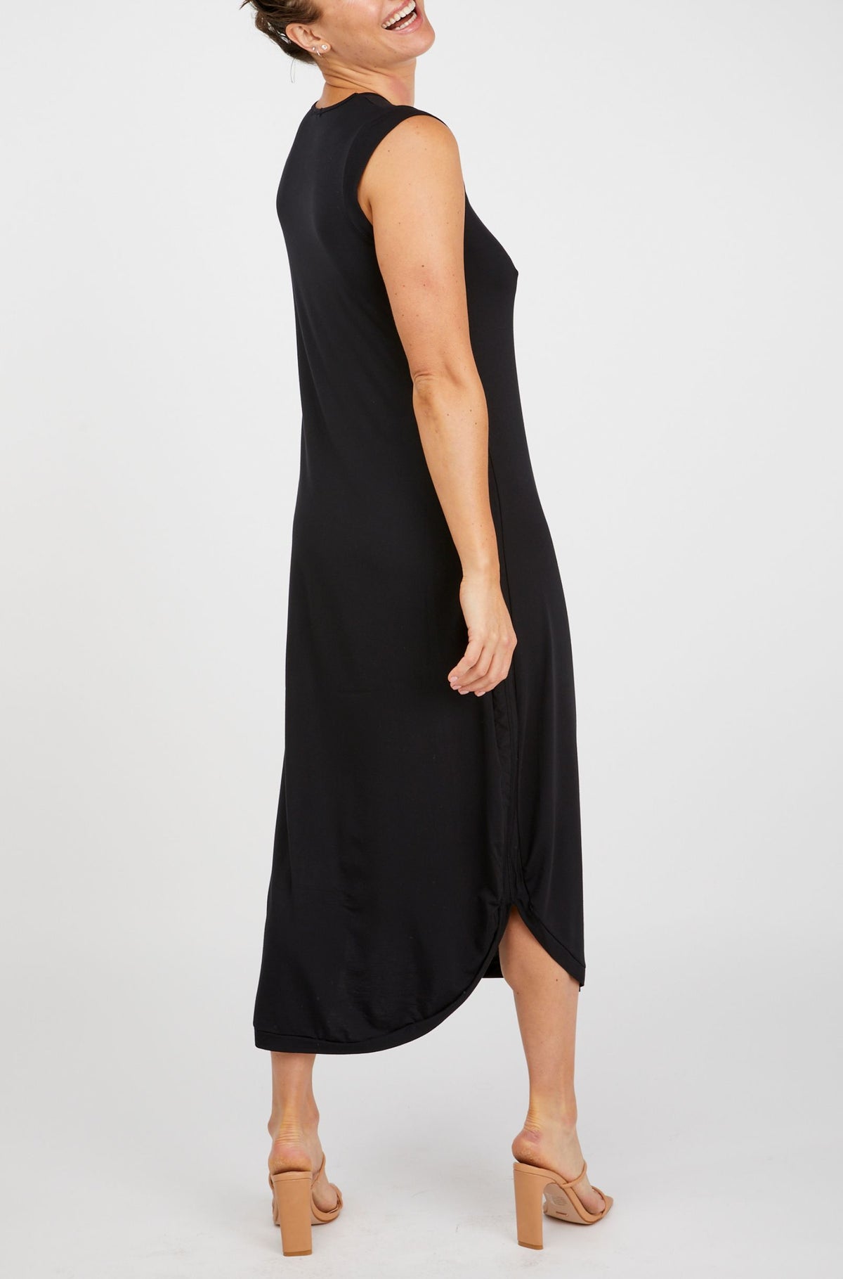 Willow Maxi Dress Sample - Black