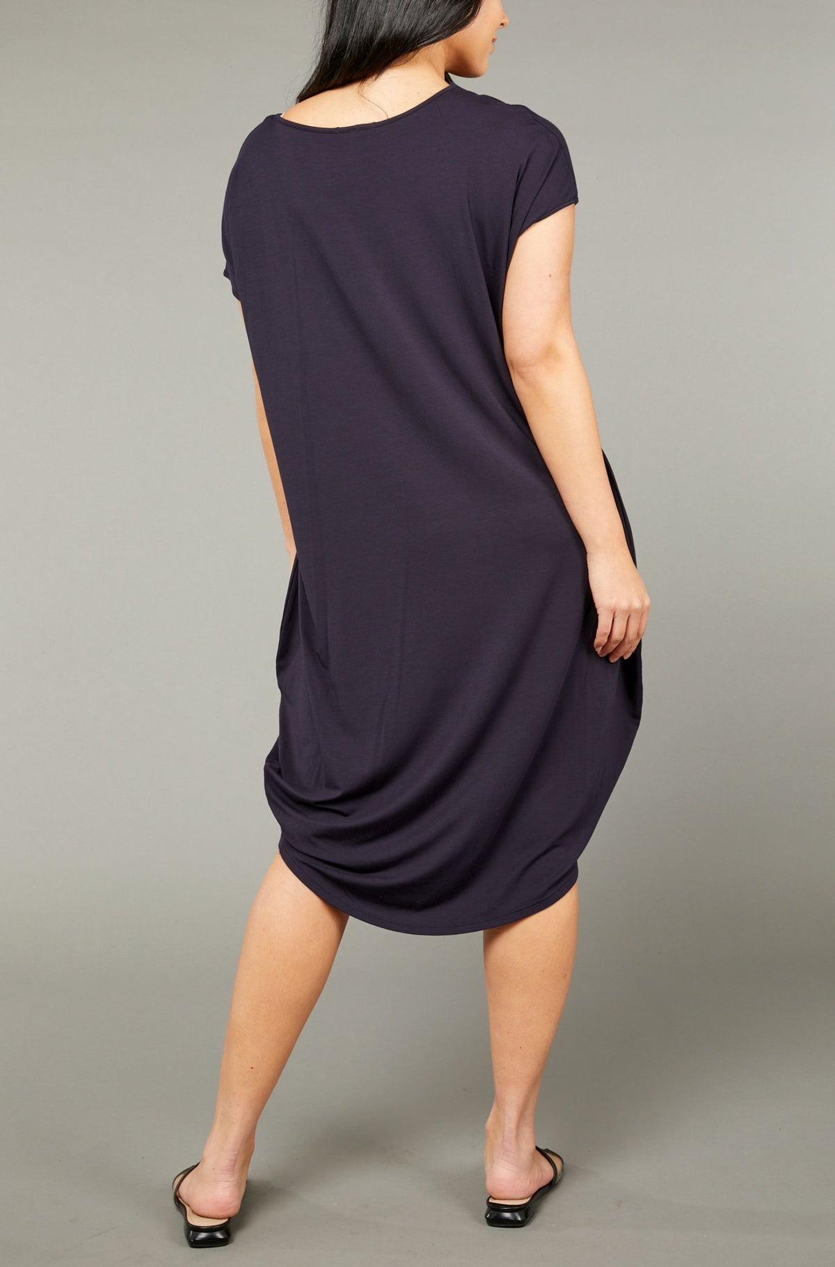Tulip Dress Sample - French Navy