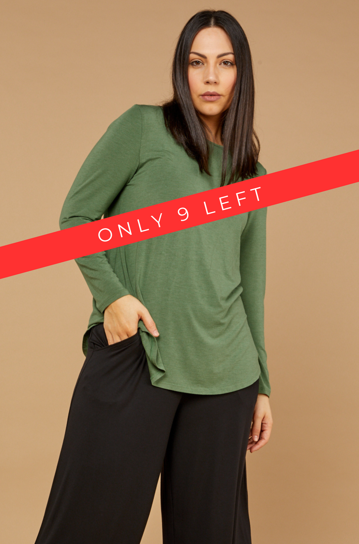 Cara Long Sleeve - Sage Marle