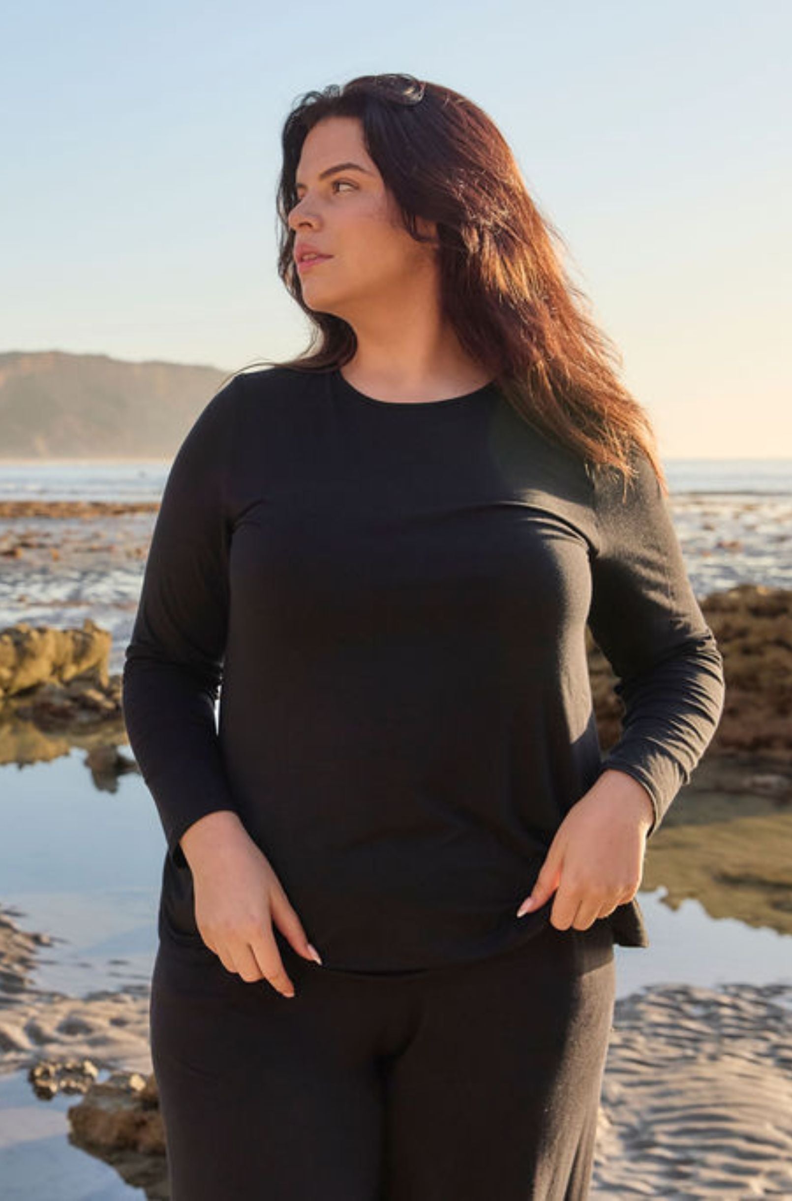Cara Long Sleeve - Black