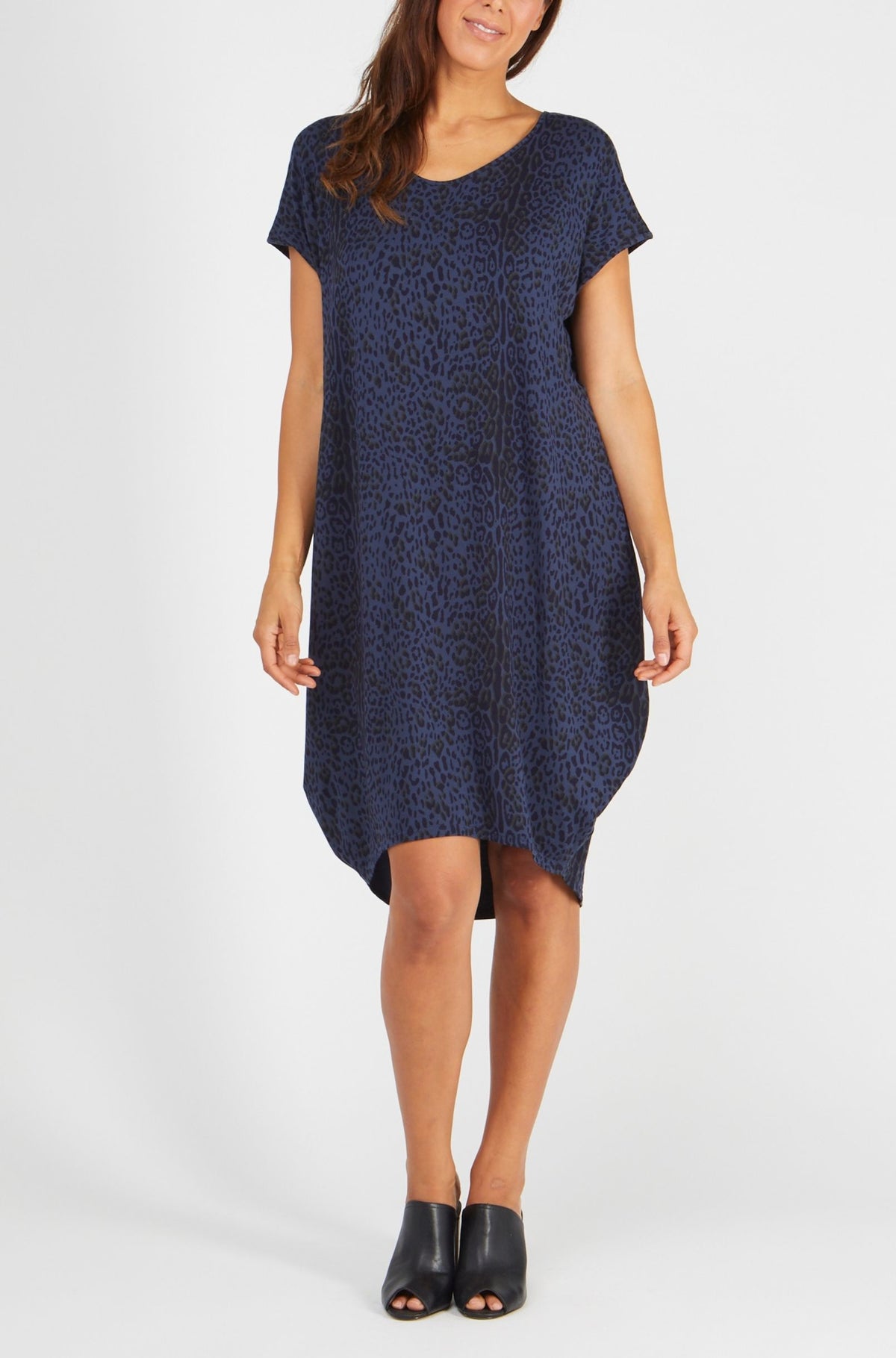 Tulip Dress Sample - Wild Indigo
