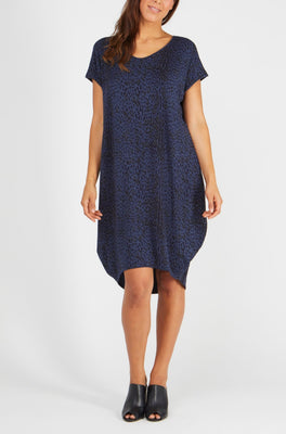 Tulip Dress Sample - Wild Indigo