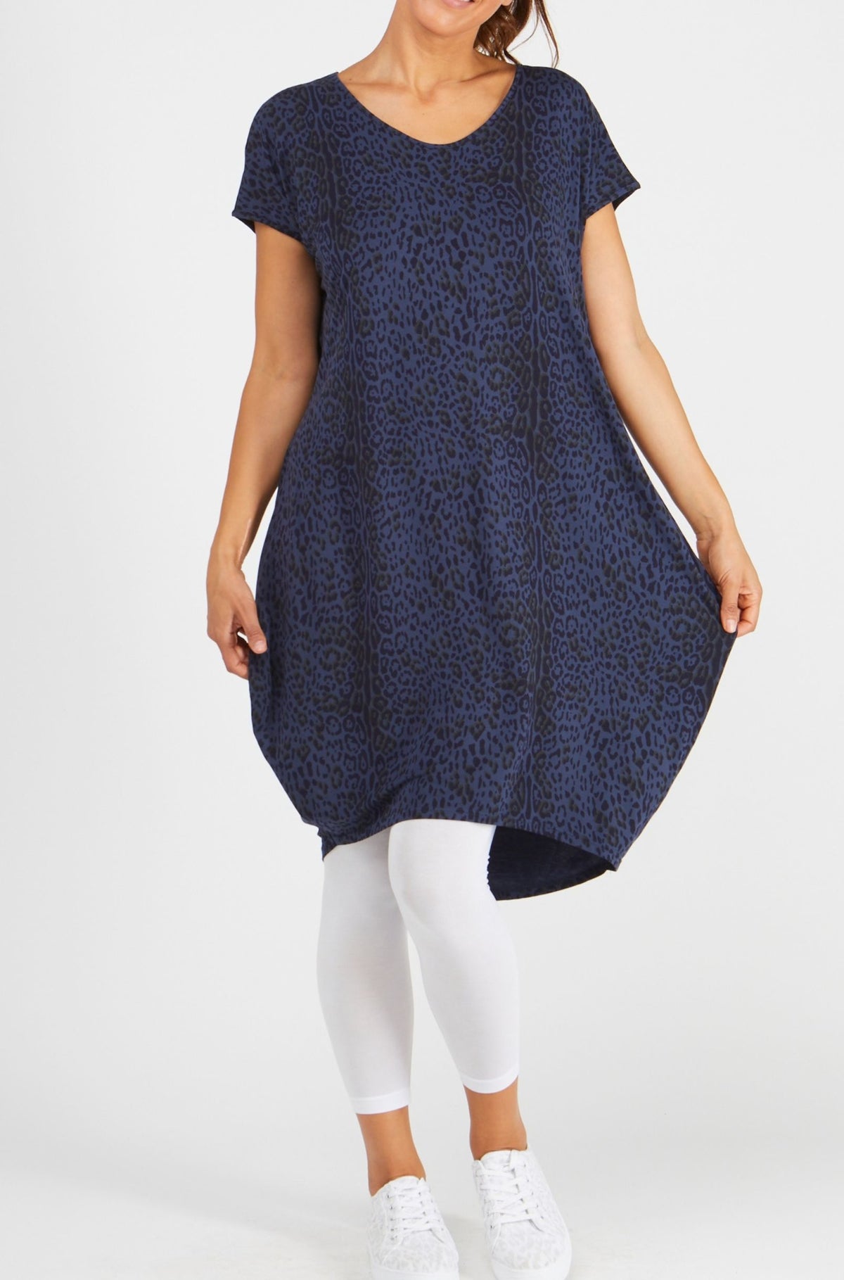 Tulip Dress Sample - Wild Indigo
