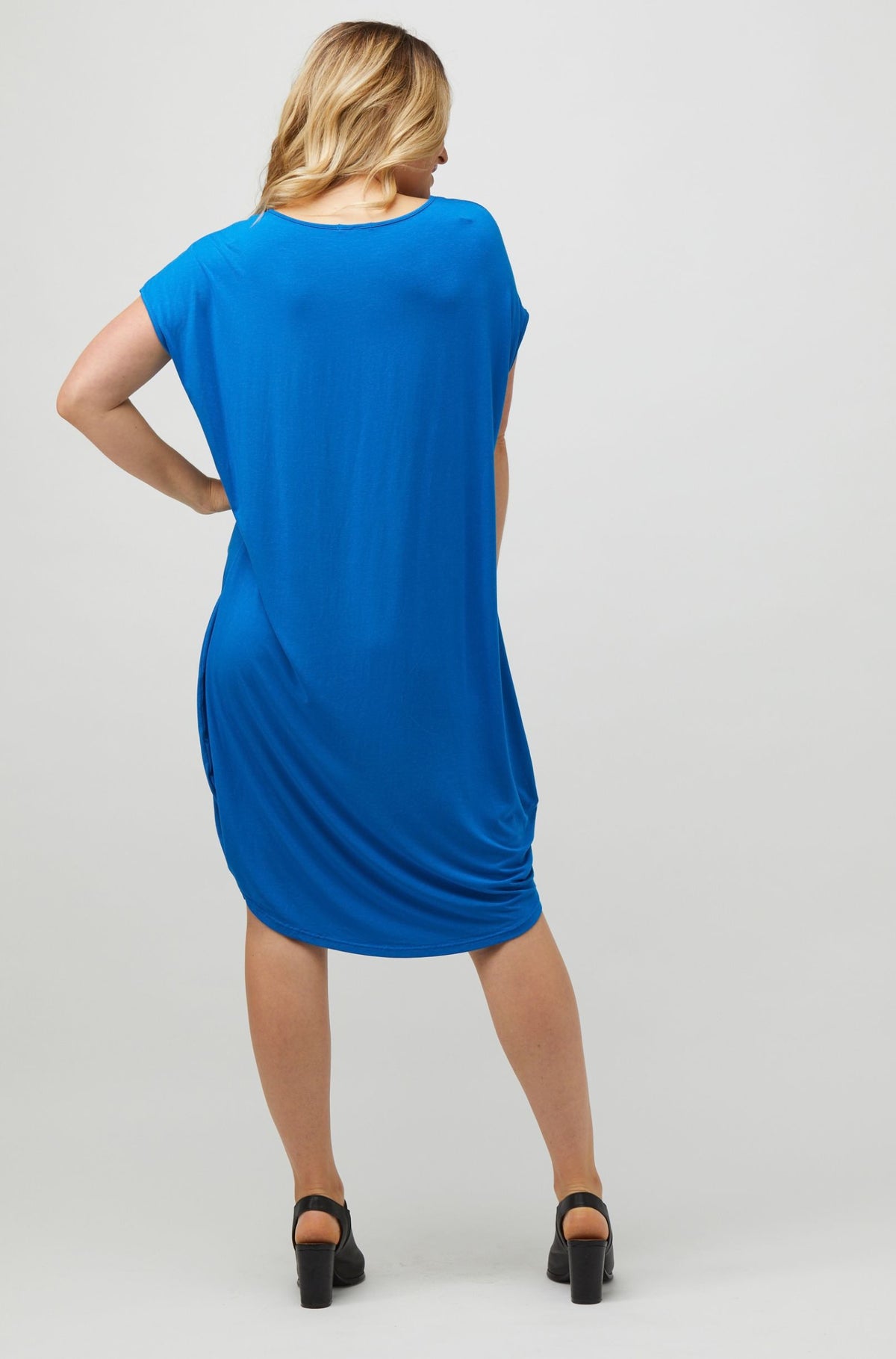 Tulip Dress Sample - Cobalt