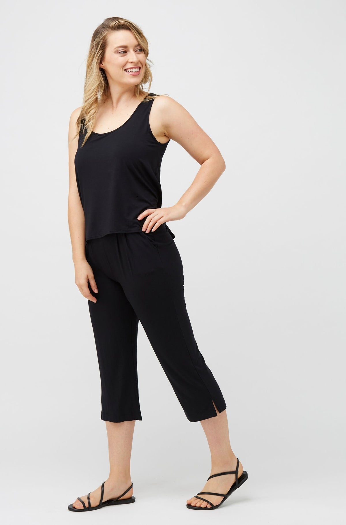 Capri Breeze Pant Sample - Black
