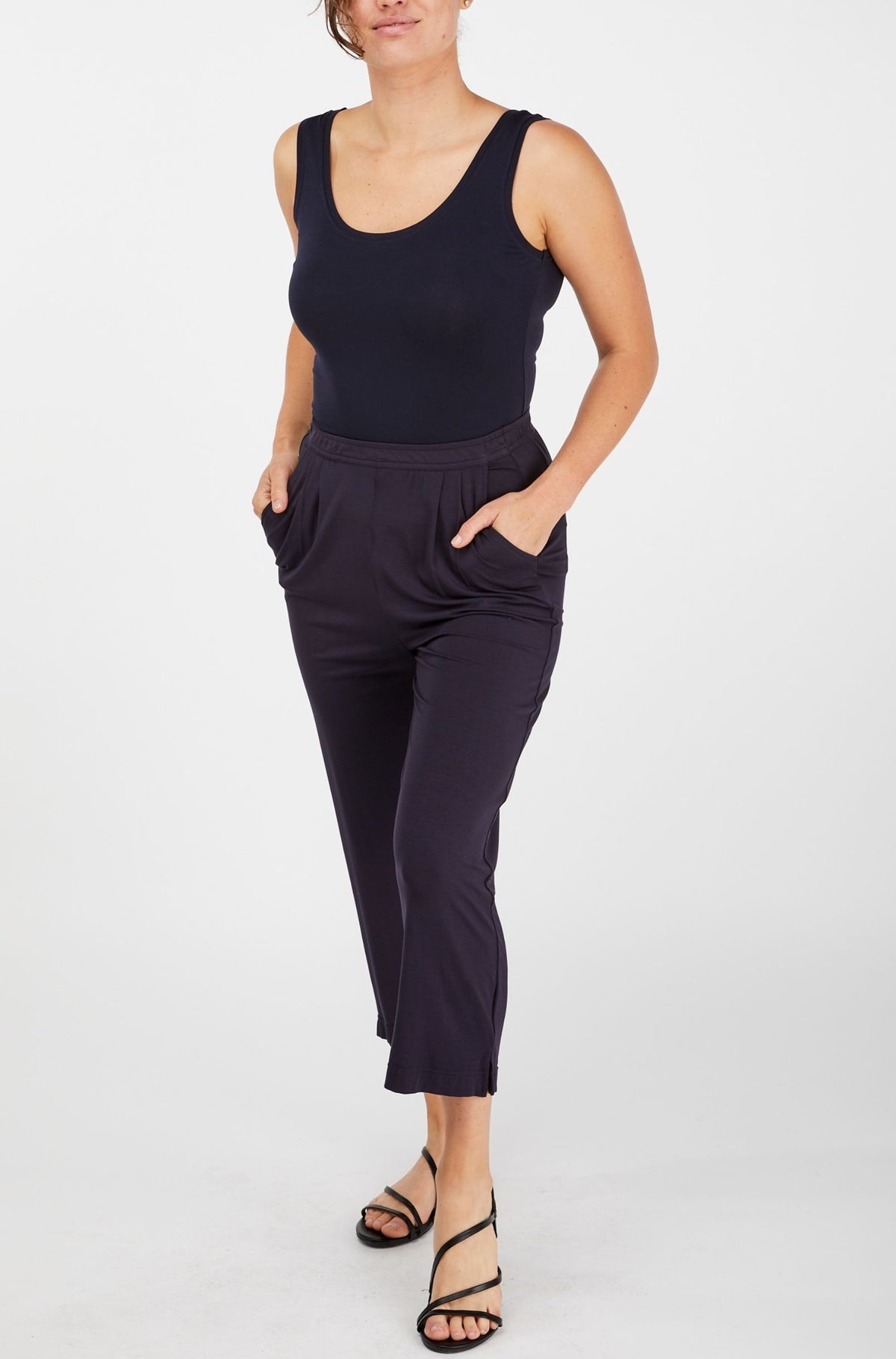Capri Breeze Pant Sample - French Navy