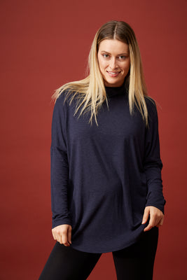 Swing Turtle Neck - Midnight