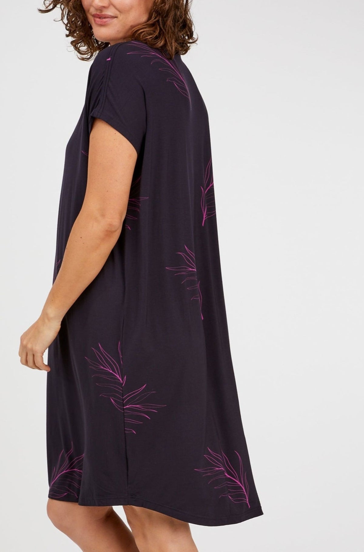 Ava Box Dress - Botanical