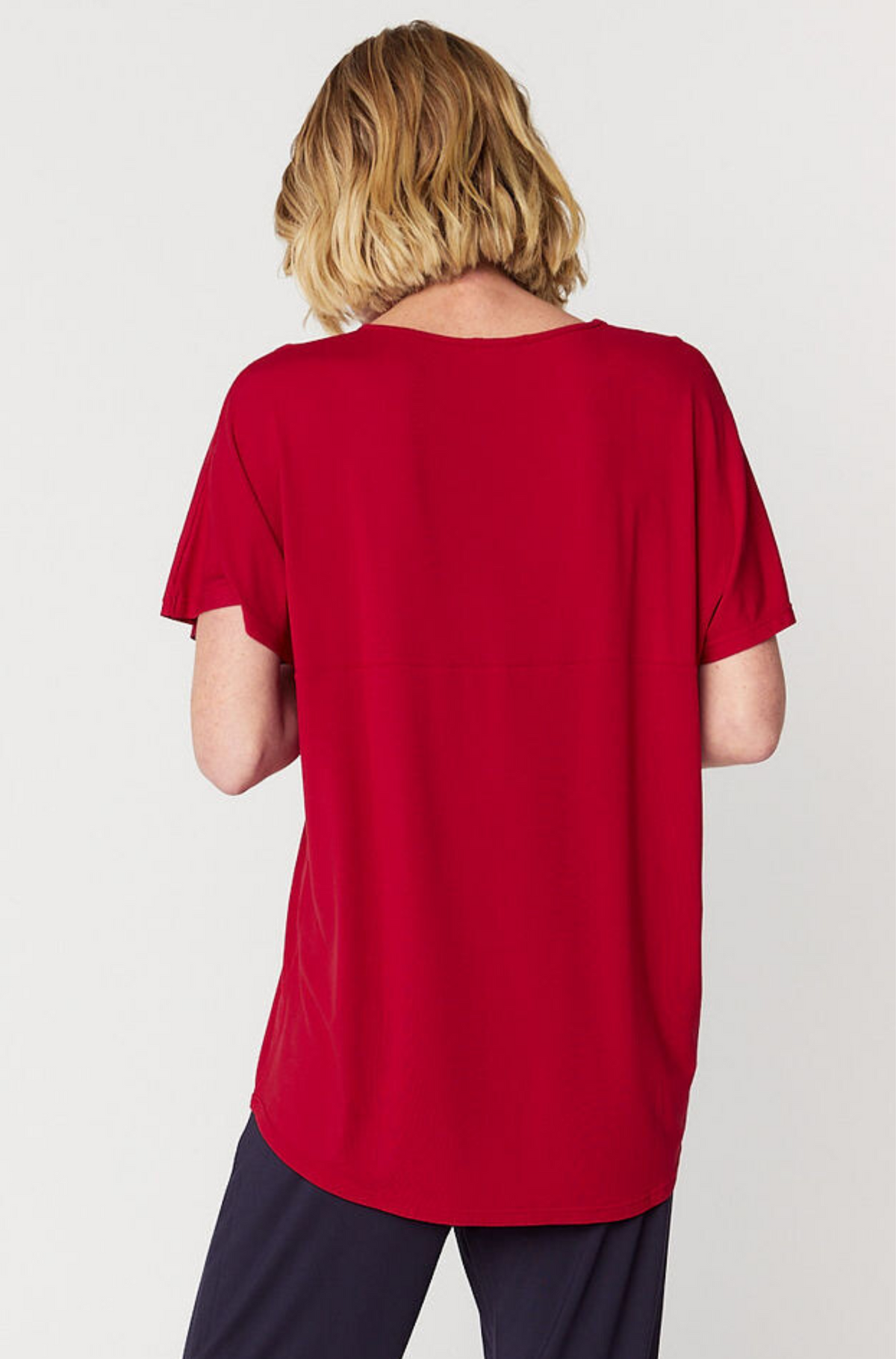 Ivy Swing Tee - Chilli Pepper