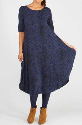 Original Tri Dress Sample - Wild Indigo