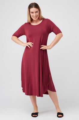 Original Tri Dress Sample - Sangria