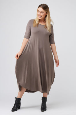 Original Tri Dress Sample - Chestnut