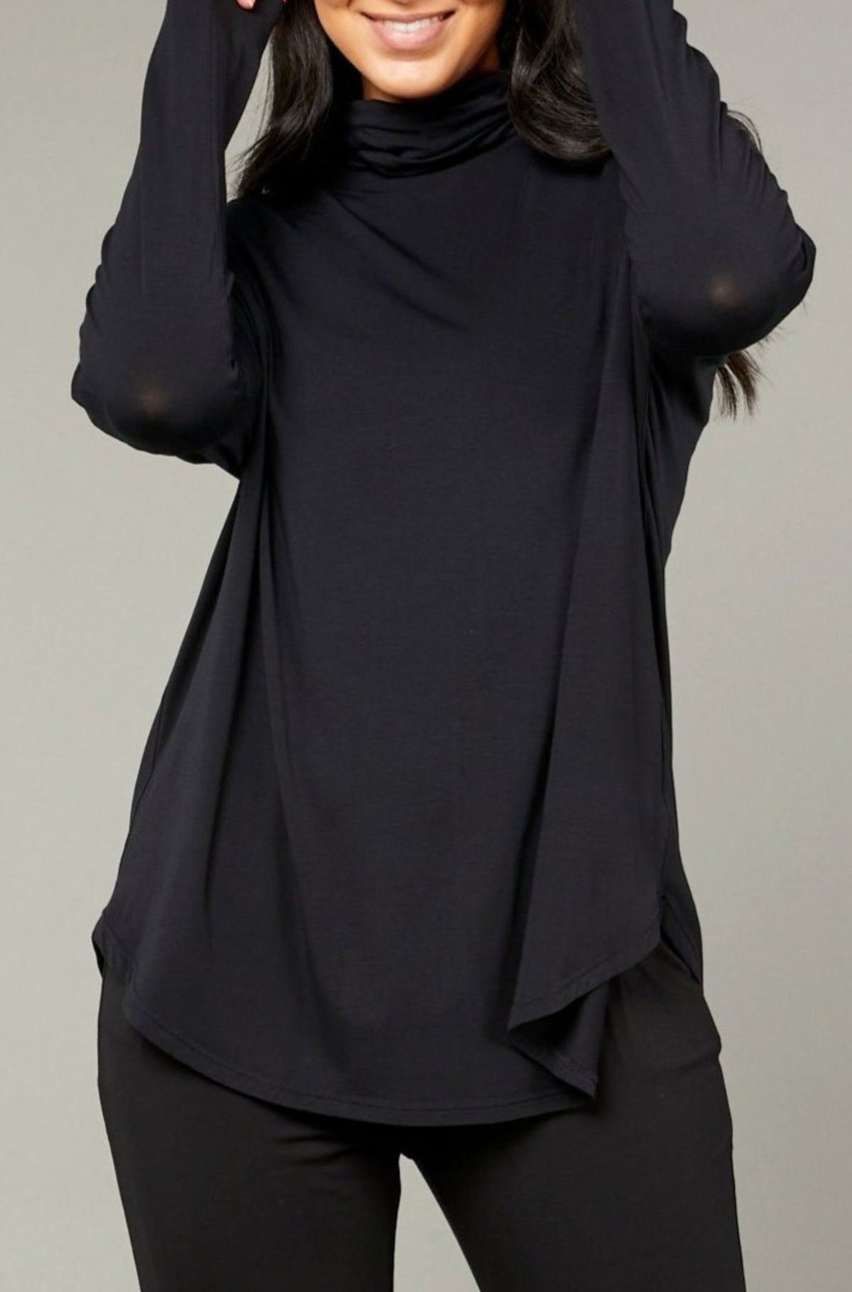 Swing Turtle Neck - Black