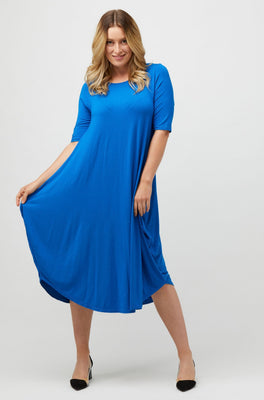 Original Tri Dress Sample - Cobalt